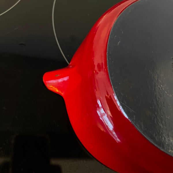 Kersenrode Le Creuset steelpan 20 cm