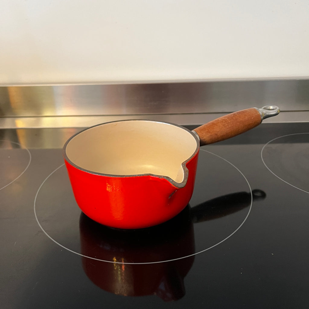 Kersenrode Le Creuset steelpan 14 cm