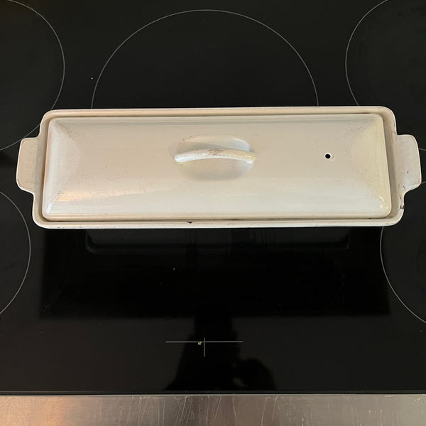 Le Creuset gietijzeren terrine 28 cm wit