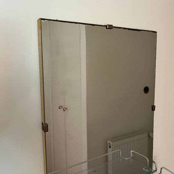 Badkamerspiegel met planchet