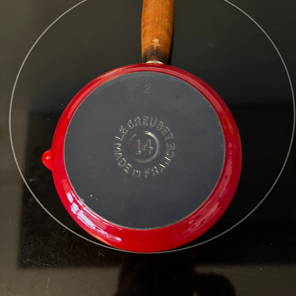 Kersenrode Le Creuset steelpan 14 cm