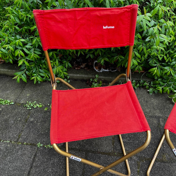 Set Lafuma campingstoeltjes