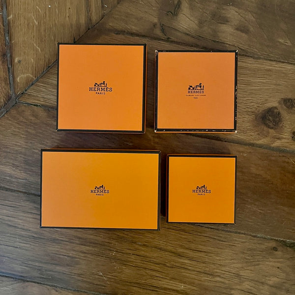 Set van vier Hermes doosjes