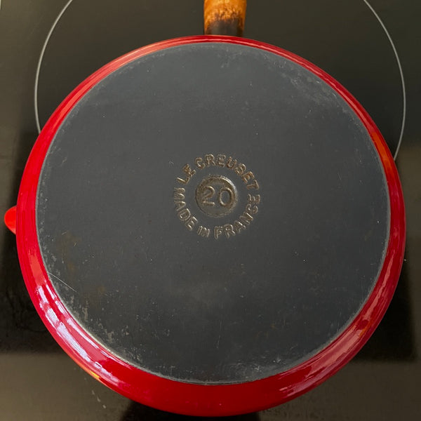 Kersenrode Le Creuset steelpan 20 cm