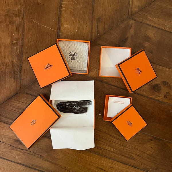 Set van vier Hermes doosjes