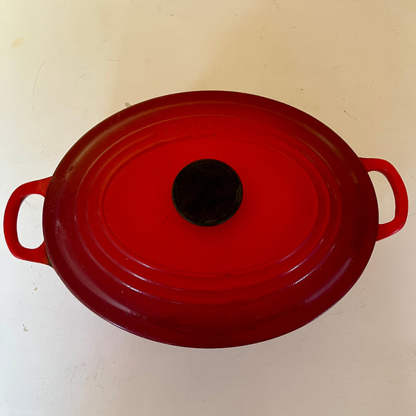 Kersenrode valen Le Creuset braadpan 27 cm