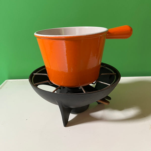 Le Creuset fonduestel inclusief fonduevorken
