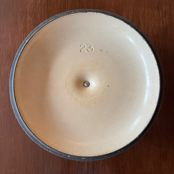 Le Creuset deksel 23 cm