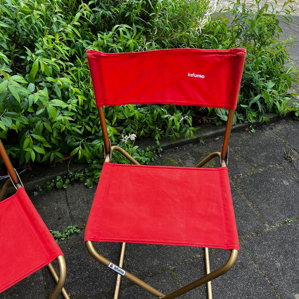 Set Lafuma campingstoeltjes