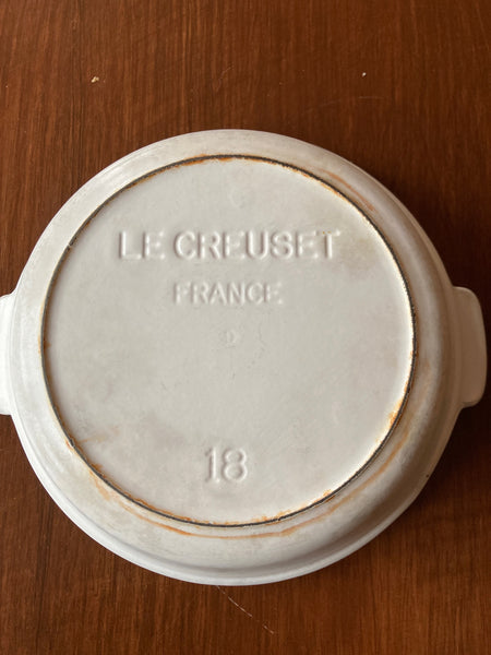 Le Creuset ovenschaal 18 cm wit