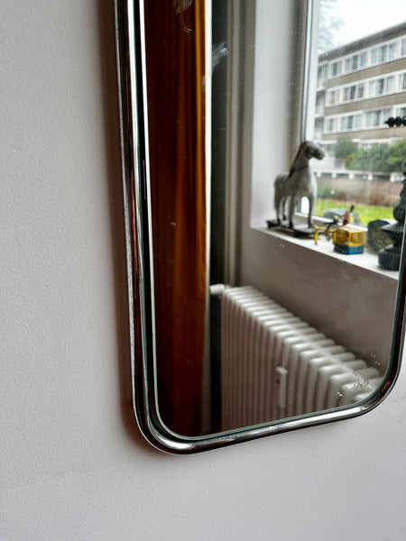 Langwerpige smalle passpiegel