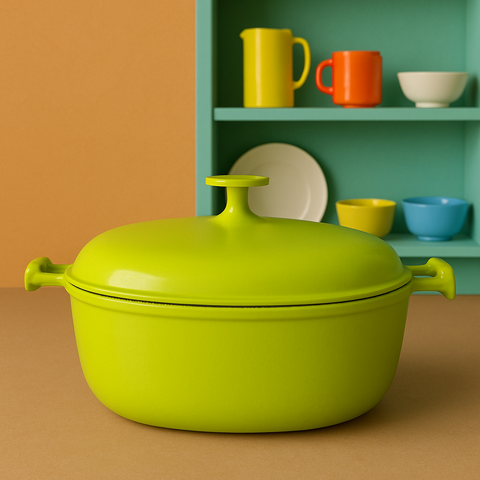 Le Creuset braadpan Enzo Mari cocotte 29 cm
