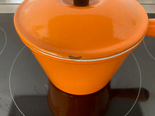 Le Creuset fondue/sauspan met deksel